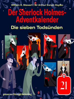 cover image of Die sieben Todsünden--Der Sherlock Holmes-Adventkalender, Tag 21
